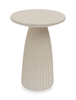Lila 17.5" Modern End Table - Cream | Table de bout moderne Lila de 17,5 po - crème
