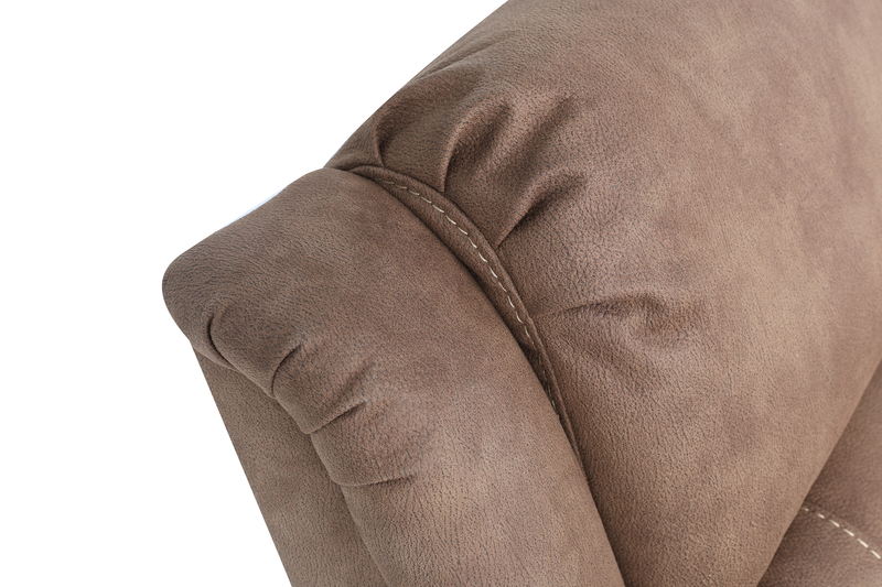  Marcel 6-Piece Fabric Power Reclining Sectional with Storage Console and USB Port - Warm Brown