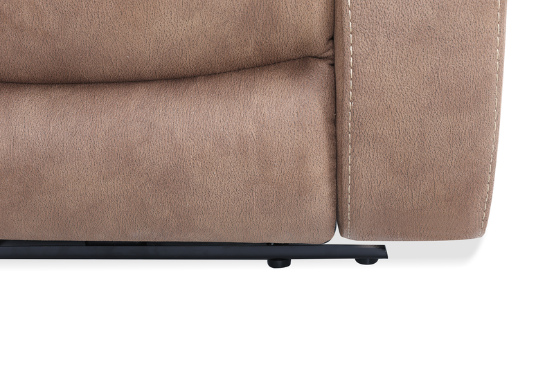  Marcel 6-Piece Fabric Power Reclining Sectional with Storage Console and USB Port - Warm Brown