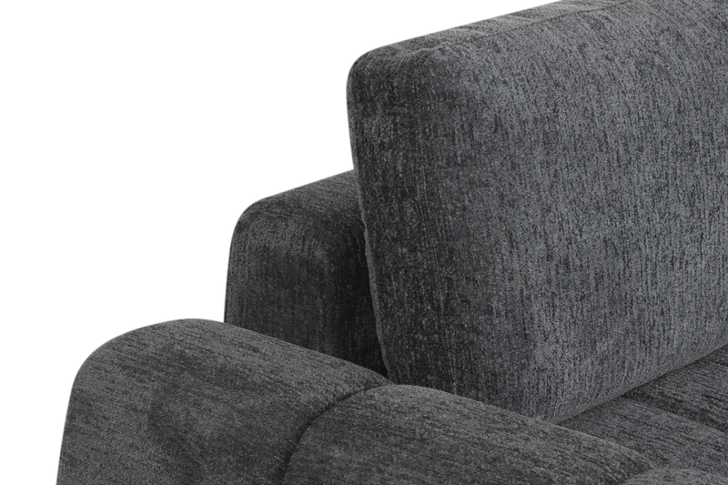 Moonlight Right-facing 2-piece Sleeper Sectional with Storage Chaise – Grey  