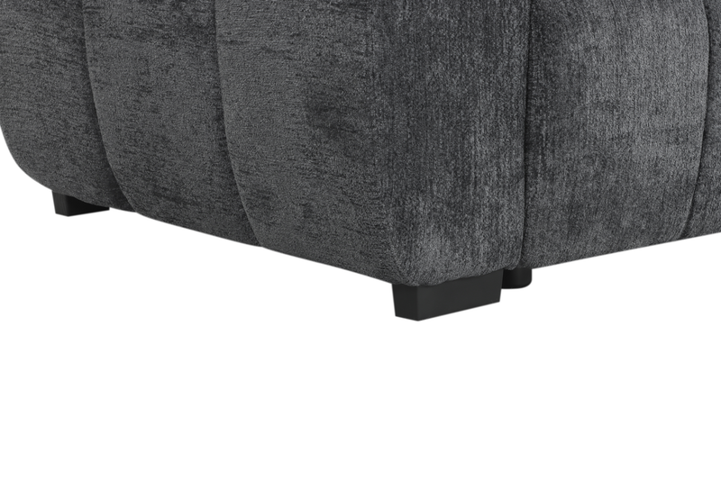 Moonlight Right-facing 2-piece Sleeper Sectional with Storage Chaise – Grey  
