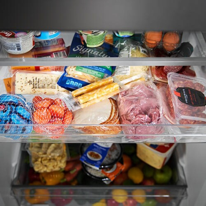 Maytag 33\" 21 Cu. Ft. Wide Top Mount Refrigerator with Garage Mode - Black - MRTX5121TB