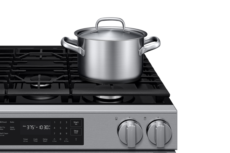 Samsung 6.0 Cu. Ft. Slide In Convection Range with Air Fry Max –  Stainless Steel - NSG70H60SRAA