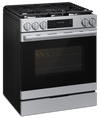 Samsung 6 Cu. Ft. Slide-In True Convection Range with Air Fry Max - Stainless Steel - NSG80H60SRAA 