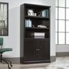 Oryn 35.28” 5-Shelf Bookcase with Storage – Estate Black | Bibliothèque Oryn de 35,28 po à 5 tablettes avec rangement - noir Estate
