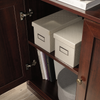 Oryn 35.28” 5-Shelf Bookcase with Storage – Select Cherry | Bibliothèque Oryn de 35,28 po à 5 tablettes avec rangement - cerisier raffiné