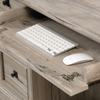Palladia 65.12" Executive Desk with 7 Drawers – Split Oak | Bureau de direction Palladia de 65,12 po à 7 tiroirs - chêne fendu