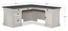 Palladia 65.12" L-Shaped Desk with 3 Drawers – Glacier Oak | Bureau en forme de L Palladia de 65,12 po à 3 tiroirs - chêne glacier