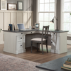 Palladia 65.12" L-Shaped Desk with 3 Drawers – Glacier Oak | Bureau en forme de L Palladia de 65,12 po à 3 tiroirs - chêne glacier