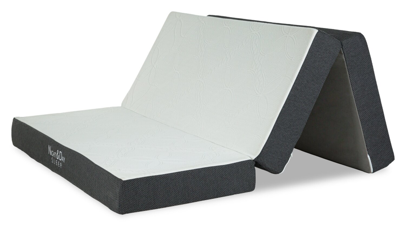 Parker Cabinet Bed with Pocket Coil Memory Foam Mattress, Driftwood - Queen Size