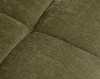 Made in Canada Pebble 70" Fabric Loveseat with Matching Accent Pillows - Green | Causeuse Pebble de 70 po fabriquée au Canada en tissu avec coussins décoratifs assortis - verte