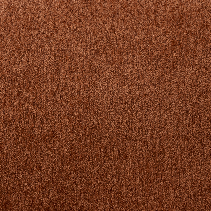 Made in Canada Pebble 42\" Fabric Ottoman - Orange
