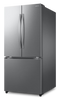 Samsung Bespoke AI 33” 25 Cu. Ft. 3-Door French Door Refrigerator – Stainless Steel - RF25C5A01SRAA | Réfrigérateur à 3 portes Bespoke de Samsung de 25 pi3 et de 33 po à portes françaises avec IA - acier inoxydable - RF25C5A01SRAA