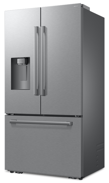 Samsung Bespoke 35.8” 24 Cu. Ft. Counter-Depth French Door Refrigerator – Stainless Steel - RF70H25HERAA