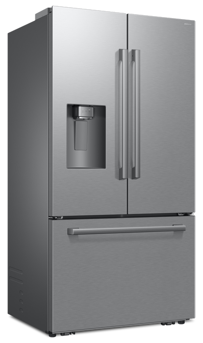 Samsung Bespoke 35.8” 24 Cu. Ft. Counter-Depth French Door Refrigerator – Stainless Steel - RF70H25HERAA
