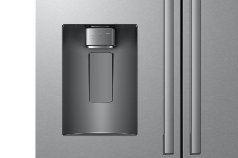 Samsung Bespoke 35.8” 24 Cu. Ft. Counter-Depth French Door Refrigerator – Stainless Steel - RF70H25HERAA