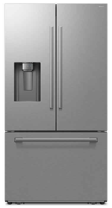 Samsung Bespoke 35.8” 24 Cu. Ft. Counter-Depth French Door Refrigerator – Stainless Steel - RF70H25HERAA