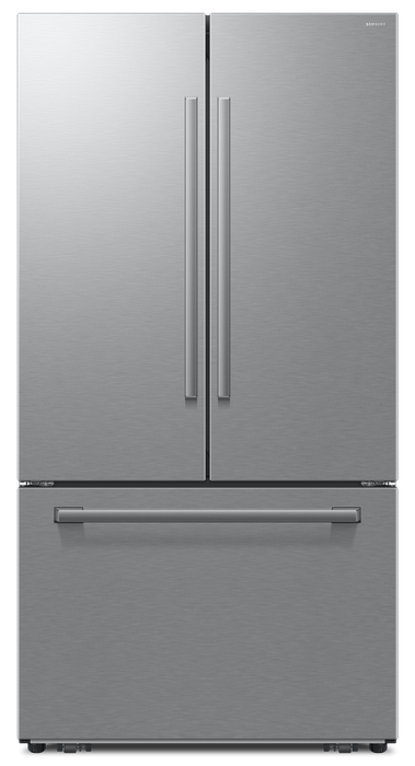 Samsung Bespoke AI 36” 24 Cu. Ft. Counter-Depth French Door Refrigerator – Stainless Steel - RF70H25KERAA
