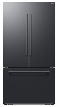 Samsung Bespoke AI 35.88” 29 Cu. Ft 3-Door French Door Refrigerator – Matte Black - RF70H30KEEAA