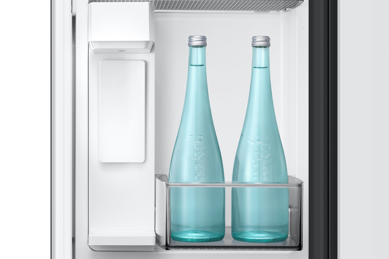Samsung Bespoke AI 35.88” 29 Cu. Ft 3-Door French Door Refrigerator – Matte Black - RF70H30KEEAA