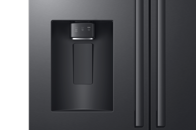 Samsung Bespoke AI 35.88” 29 Cu. Ft. 3-Door French Door Refrigerator – Black - RF70H30GEEAA
