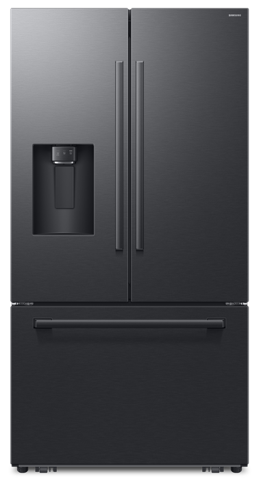 Samsung Bespoke AI 35.88” 29 Cu. Ft. 3-Door French Door Refrigerator – Black - RF70H30GEEAA