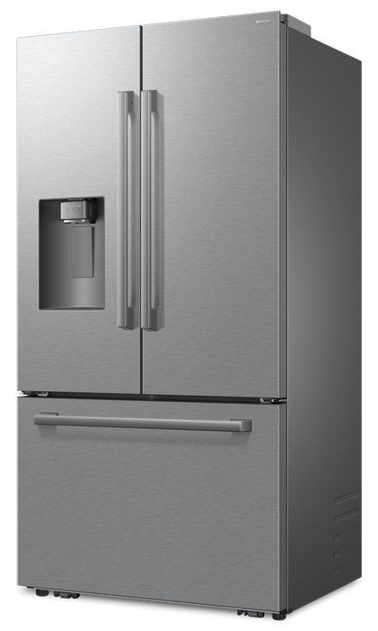 Samsung Bespoke AI 35.88” 29 Cu. Ft. 3-Door French Door Refrigerator – Silver - RF70H30HERAA