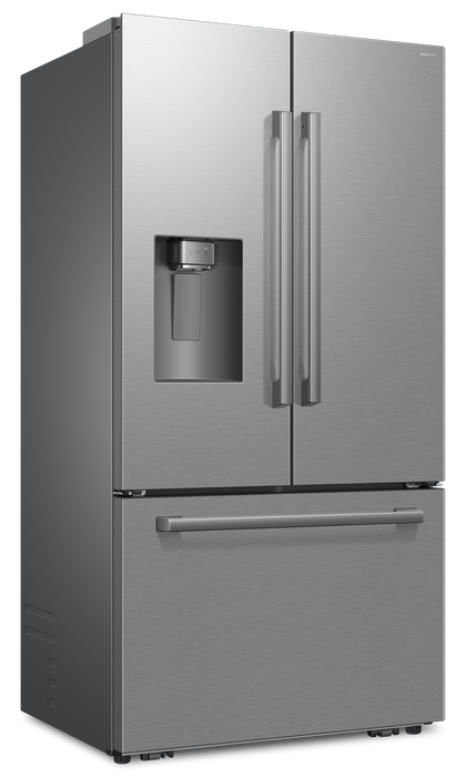 Samsung Bespoke AI 35.88” 29 Cu. Ft. 3-Door French Door Refrigerator – Silver - RF70H30HERAA