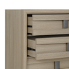 Rocco Bedroom Chest of Drawers, 5-Drawer, 36"W x 52"H - Light Brown | Commode verticale de chambre à coucher Rocco de 36 po (L) x 52 po (H) à 5 tiroirs - brun clair