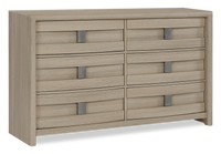 Rocco Bedroom 6-Drawer Dresser, 62