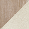Sasha 5pc Extension Dining Set with Table & 4 Chairs, 82-94"W - Taupe & Natural Oak Brown | Ensemble de salle à manger Sasha 5 pièces avec table, rallonge de 82 po à 94 po (L) et 4 chaises - taupe et brun chêne naturel