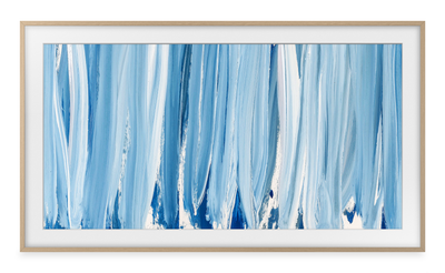 Samsung Customizable Bezel for 65” The Frame Pro TV – Beige Wood  | Cadre décoratif personnalisable pour téléviseur The Frame Pro de 65 po de Samsung - bois beige  | SCFH65TK