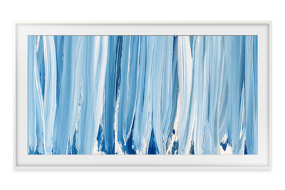 Samsung Customizable Bezel for 65” The Frame Pro TV – White   | Cadre décoratif personnalisable pour téléviseur The Frame Pro de 65 po de Samsung - blanc   | SCFH65WT