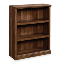 Smyth 35.28” 3-Shelf Bookcase – Grand Walnut 