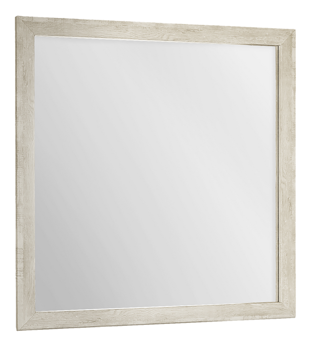 Soren Bedroom Dresser Mirror, Attachable, Wall Hanging - Bleached Oak