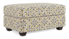 Made in Canada Customizable Sofa Lab Trunk 39\" Fabric Storage Ottoman – Lemonade Accent Fabric