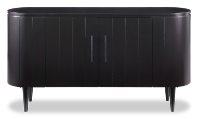 Kort & Co Vance 55" Cabinet – Matte Black  | Armoire Vance de Kort & Co. de 55 po - noir mat