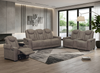 Venture 35.83” Faux Suede Power Reclining Chair with Power Headrests, Cupholders, and USB Port - Chocolate | Fauteuil à inclinaison électrique Venture de 35,83 po en suédine avec appuie-têtes électriques, porte-gobelets et port USB - chocolat