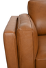 Viero 86.2" Genuine Leather Sofa - Caramel   | Sofa Viero de 86,2 po en cuir véritable - caramel