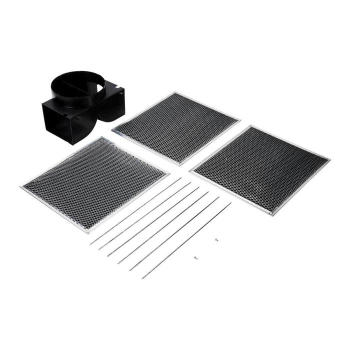 Whirpool Range Wall Hood Recirculation Kit – Silver - W11430940