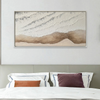 Calm Currents Hand Painted Heavy Textured Wall Art – 36” x 48” | Œuvre d’art murale « Calm Currents » peinte à la main à texture épaisse - 36 po x 48 po