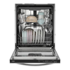 Whirlpool 24" 47 dBA Built-In Top-Control Dishwasher with Third Rack - Stainless Steel - WDTF5024SZ | Lave-vaisselle Whirlpool de 24 po et de 47 dBA avec commandes sur le dessus et 3e panier - acier inoxydable - WDTF5024SZ