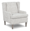 Made in Canada Sofa Lab Customizable Wingback 30" Fabric Accent Chair – Plush Oyster | Fauteuil d’appoint à oreilles personnalisable de Sofa Lab de 30 po fabriqué au Canada en tissu - Plush Oyster