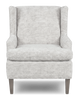 Made in Canada Sofa Lab Customizable Wingback 30" Fabric Accent Chair – Plush Oyster | Fauteuil d’appoint à oreilles personnalisable de Sofa Lab de 30 po fabriqué au Canada en tissu - Plush Oyster
