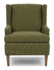 Made in Canada Sofa Lab Customizable Wingback 30" Fabric Accent Chair – Chenille Moss | Fauteuil d’appoint à oreilles personnalisable de Sofa Lab de 30 po fabriqué au Canada en tissu - Chenille Moss