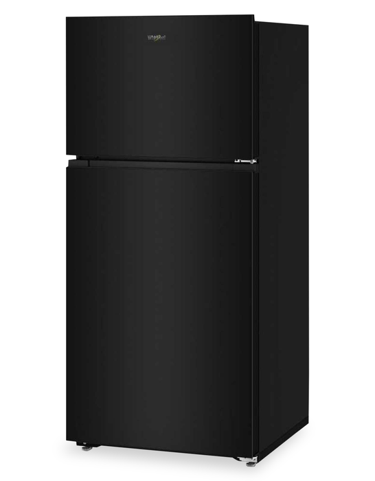 Whirlpool 28\" 14 Cu. Ft. Wide Top Freezer Refrigerator – Black - WRTX3314TB