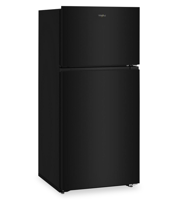 Whirlpool 28\" 14 Cu. Ft. Wide Top Freezer Refrigerator – Black - WRTX3314TB