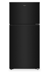 Whirlpool 28\" 14 Cu. Ft. Wide Top Freezer Refrigerator – Black - WRTX3314TB