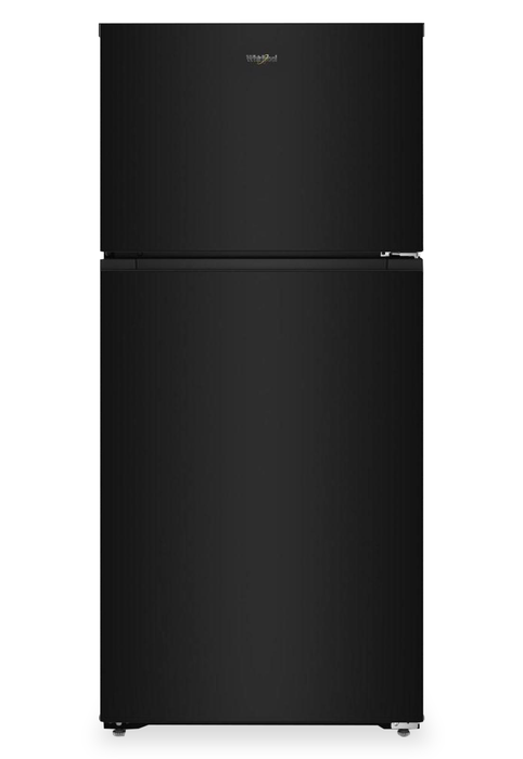 Whirlpool 28\" 14 Cu. Ft. Wide Top Freezer Refrigerator – Black - WRTX3314TB