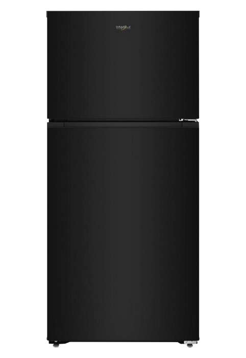 Whirlpool 28\" 14 Cu. Ft. Wide Top Freezer Refrigerator – Black - WRTX3314TB